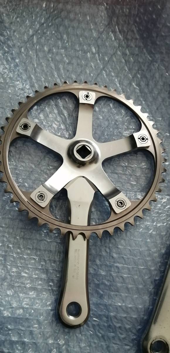 DURA−ACE デュラエース クランク ポリッシュカスタム仕様 165mm DURA−ACE デュラエース クランク ポリッシュカスタム仕様 165mm