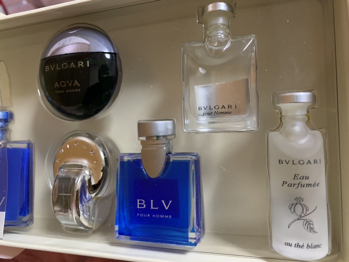 ブルガリ BVLGARIミニ香水 THE MINIATURE COLLECTION 5ml 4ml 