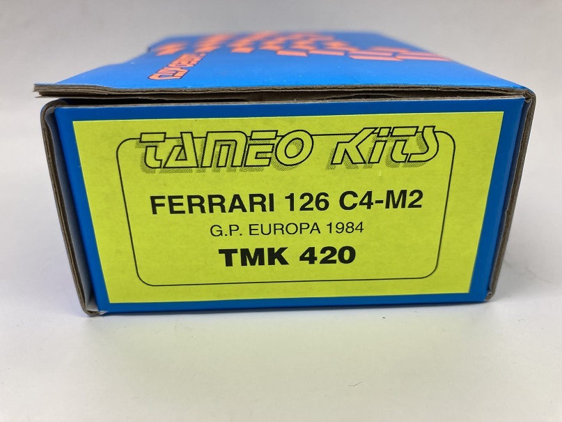 特売 Tameo アルボレート アルヌー 新品 ヨーロッパGP1984 F1 126C4-M2 フェラーリ 1/43 KIT - レーシングカー -  labelians.fr