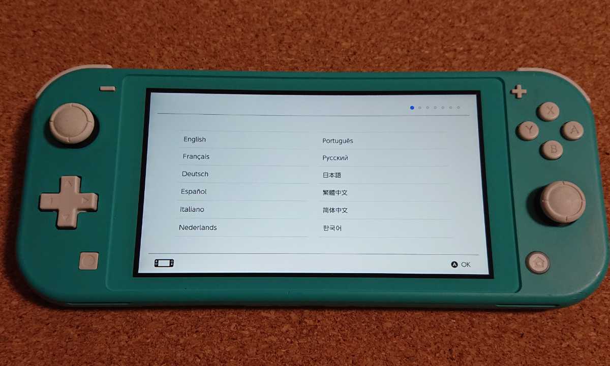 動作品】Nintendo Switch NINTENDO SWITCH LITE ターコイズスイッチ