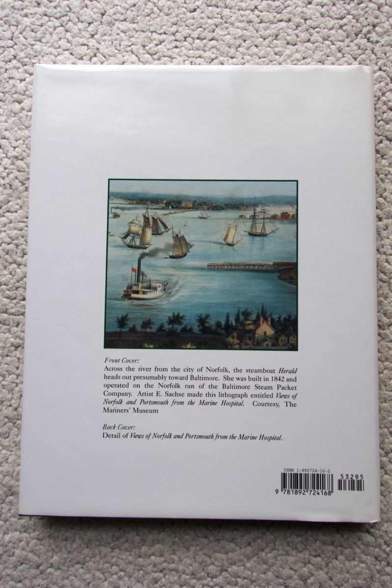 NORFOLK'S WATERS An Illustrated History of HAMPTON ROADS (AHP) By William L. Tazewell & Guy Friddell 洋書_画像6