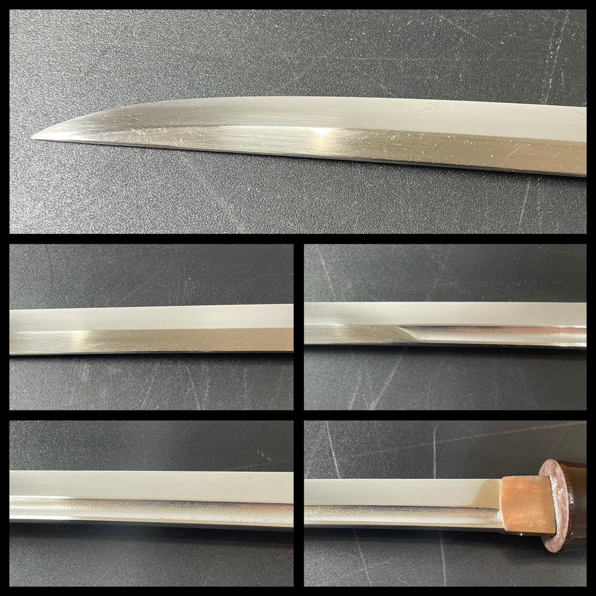 △希少【村田刀】小銃 兼正 明治二十四年 竹鞘柄 刃長60.6cm △希少【村田刀】小銃 兼正 明治二十四年 竹鞘柄 刃長60.6cm