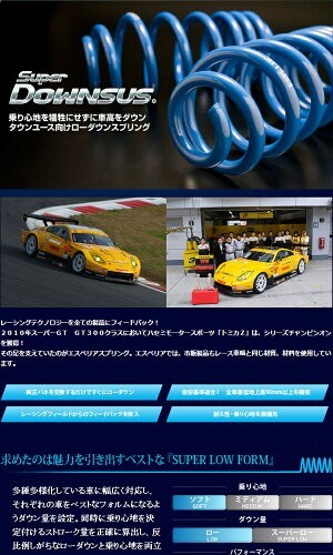 全国送料無料！(離島を除く)代引不可 エスペリア スーパーダウンサス【EST-881】トヨタ クラウン ハードトップ 1台分_画像2