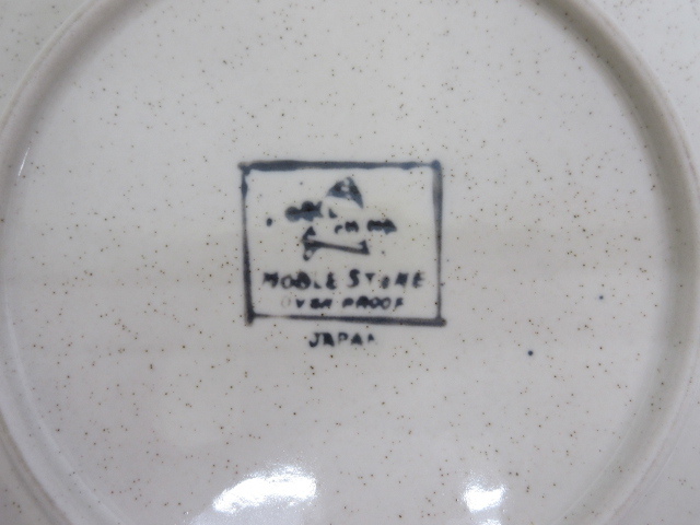 ★YC4620　プレート　3枚セット　BELL CHINA　NOBLE STONE　取皿　盛皿　平皿　中皿　洋食器　レトロ　アンティーク　送料無料★_画像5