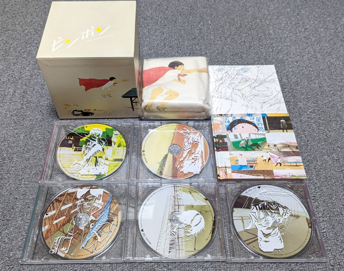 ピンポン COMPLETE BOX〈完全生産限定版・3枚組〉 アニメ DVD/ブルーレイ 本・音楽・ゲーム 正規販売