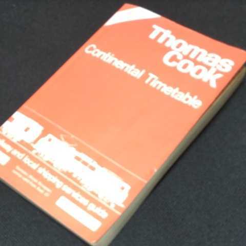 1987年　トーマスクック　ヨーロッパ鉄道時刻表　Thomas Cook Continental Timetable　1987年9月　英国発刊_画像3