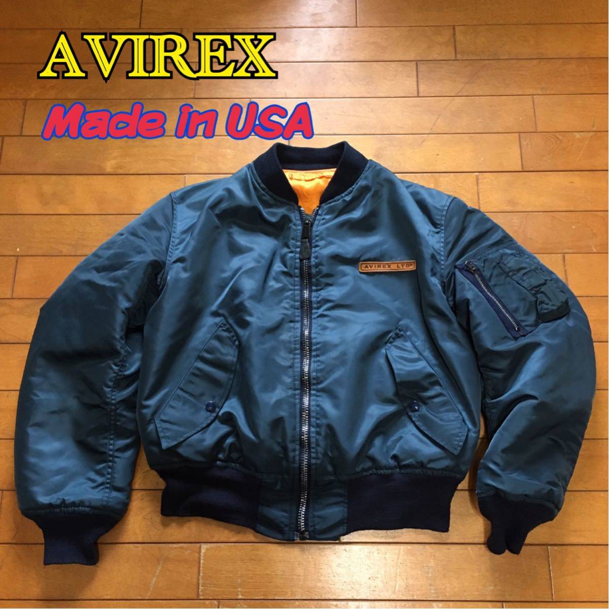 AVIREX Made in USA Ｍa-1 フライトジャケット L2-B サイズM(Mサイズ 