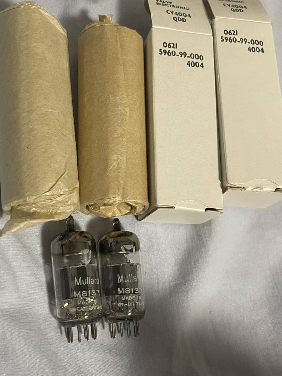 Mullard M8137 CV4004 12AX7 真空管① www.neelikon.co.uk