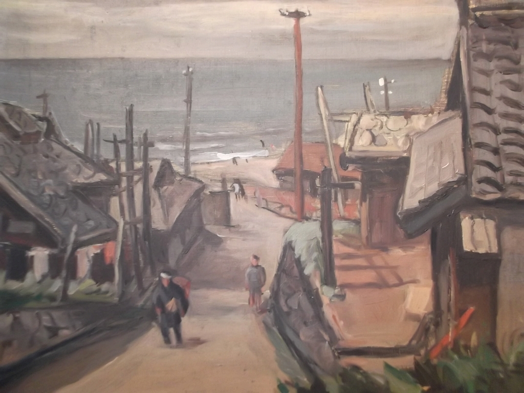 真作】☆絵画☆近岡善次郎 油彩8号 風景画☆E66 | navegadorinternet