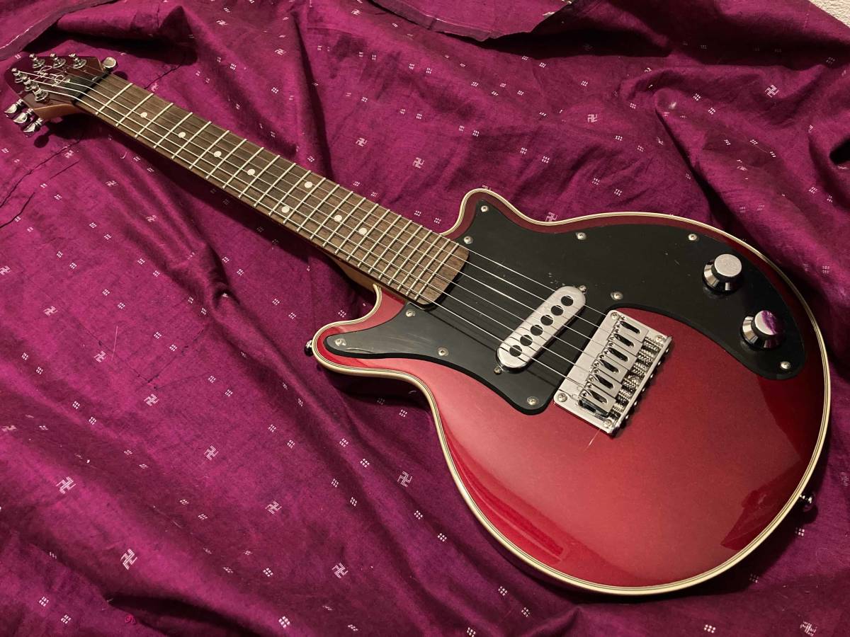 大人気 Brian May Mini May Red Special Guitar クイーン ブライアンメイ ギター:【ラッピング無料】