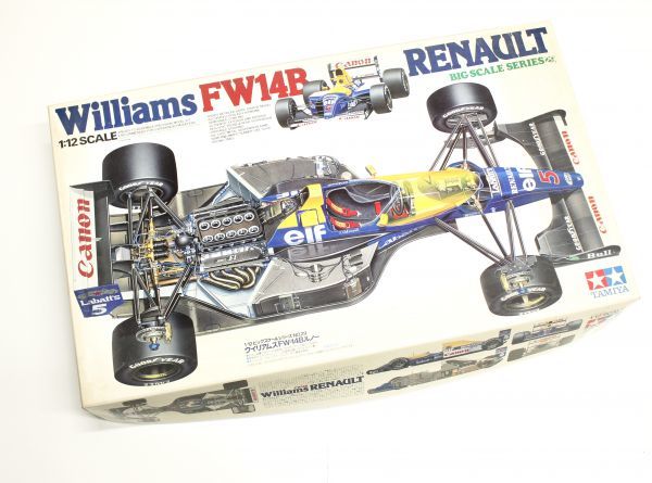 未組立/保管品】タミヤ 1/12 ウィリアムズ FW14B ルノー ITEM12029