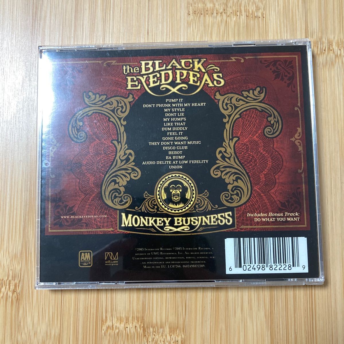 THE BLACK EYED PEAS - MONKEY BUSINESS