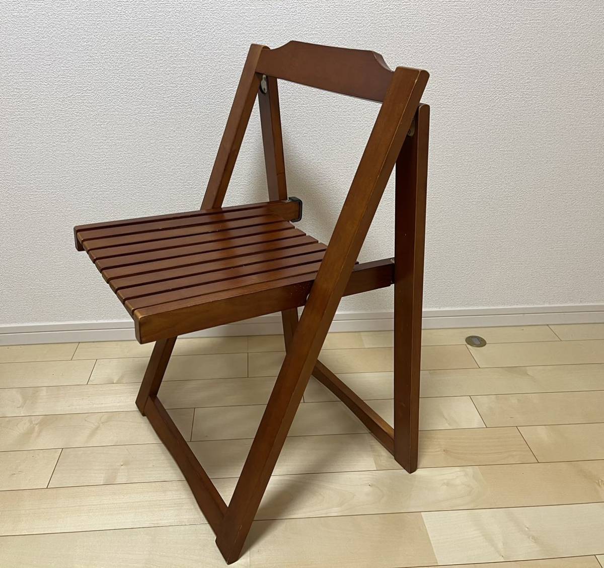 人気商品ランキング 木製 折り畳み椅子 フォールディングチェア 4脚 