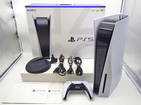 美品 PlayStation5 CFI-1000A01 ディスクドライブ搭載モデル 本体 PS5