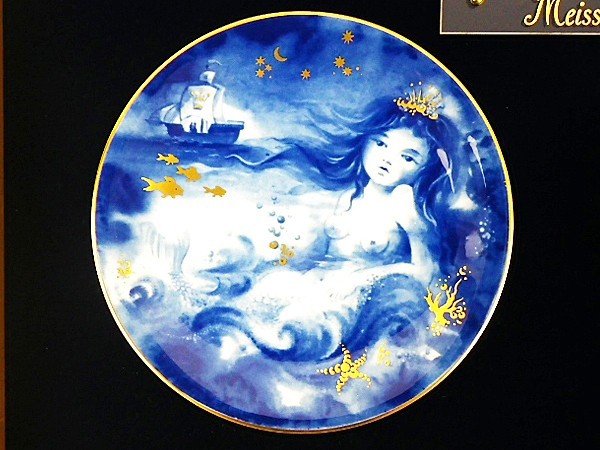 MEISSEN マイセン 童話シリーズ ミニ絵皿 プレート 4枚セット[ガデゴデ