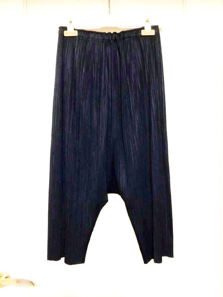 ほぼ未使用◇PLEATS PLEASE ISSEY MIYAKE WIDE TAPERED SARUEL PANTS