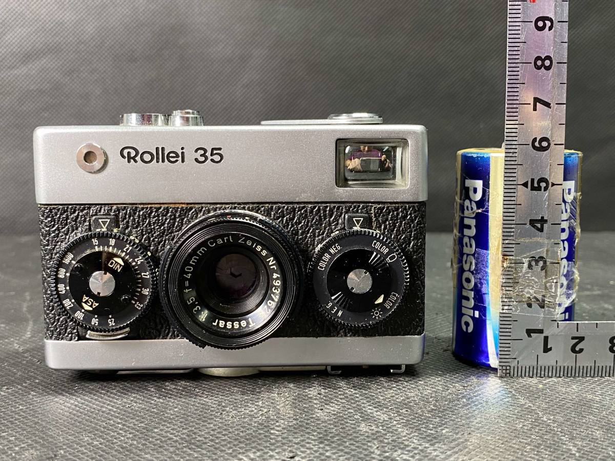 3#K184 Rollei ローライ35 Carl Zeiss Tessar 1:3.5 f=40mm 定形外510
