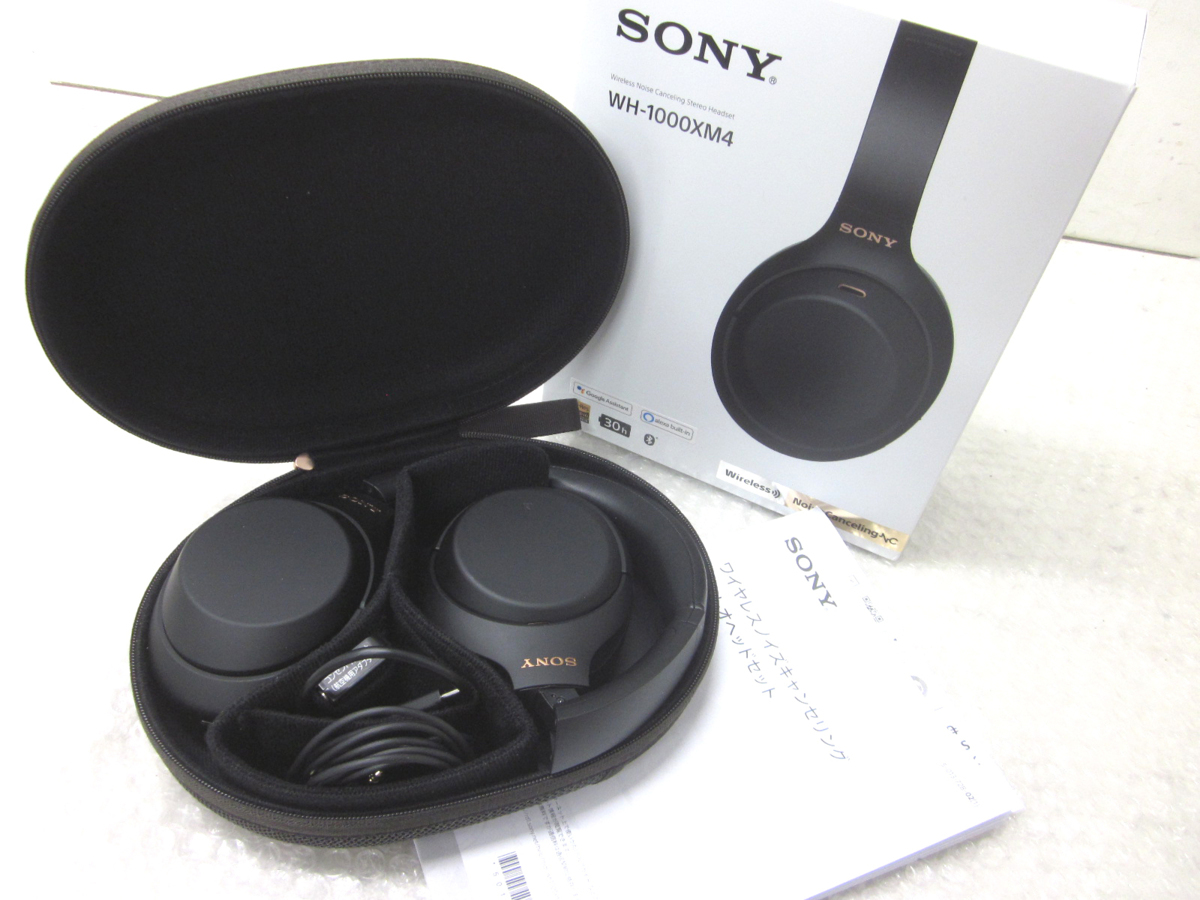 ◇美品 SONY WH-1000MX4 ソニー ワイヤレス ヘッドホン ハイレゾ ノイズキャンセリング ブラック www.rlabsglobal.com