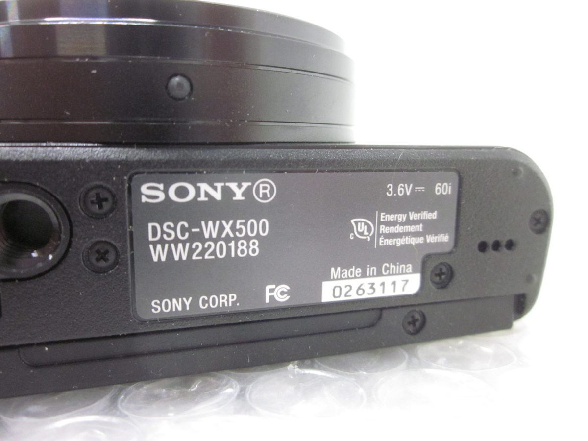 □◇美品 SONY Cyber-shot DSC-WX500 ソニー デジタルスチルカメラ