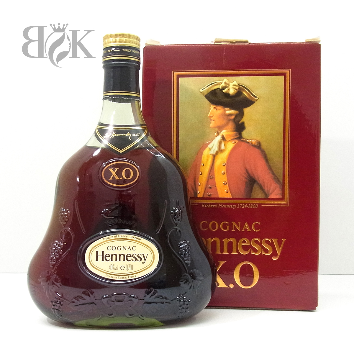春先取りの レジ ブランデー ヘネシー XO (専用箱付) 40% 700ml 4本