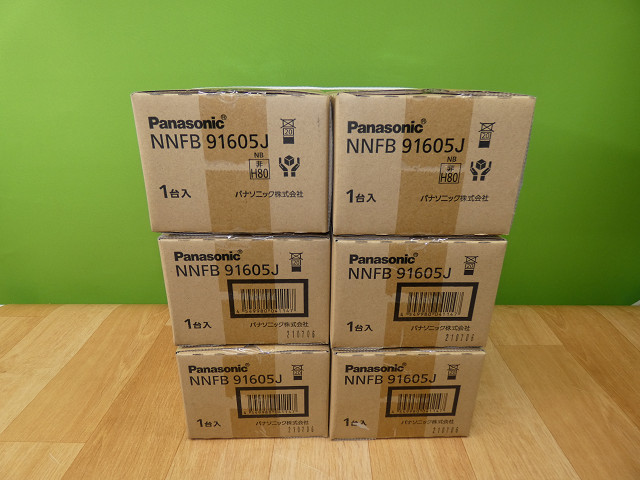 6箱セット 新品 パナソニック NNFB91605J LED非常用照明器具 専用型 埋
