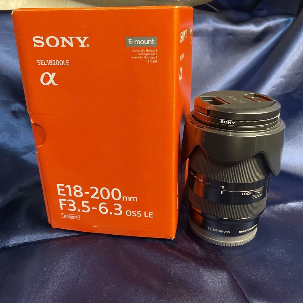 新着商品 ソニー E 18-200mm F3.5-6.3 OSS LE※ソニーEマウント用レンズ