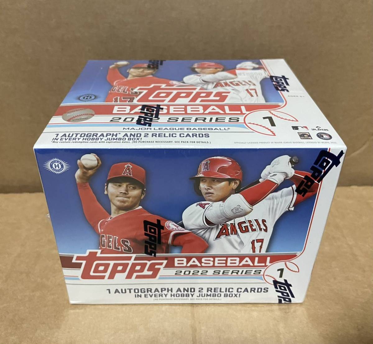 新品未開封 MLB 2022 TOPPS SERIES 1 BASEBALL JUMBO 大谷翔平 送料