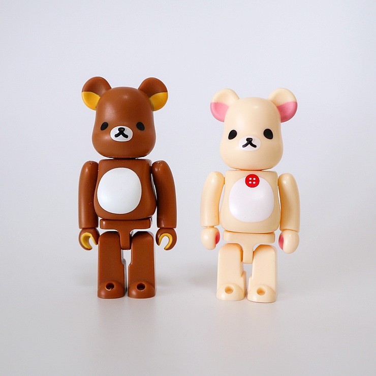 BE@RBRICK シリーズ23 リラックマ ・ コリラックマ 100% 中古品 BE@RBRICK シリーズ23 リラックマ ・ コリラックマ 100% 中古品