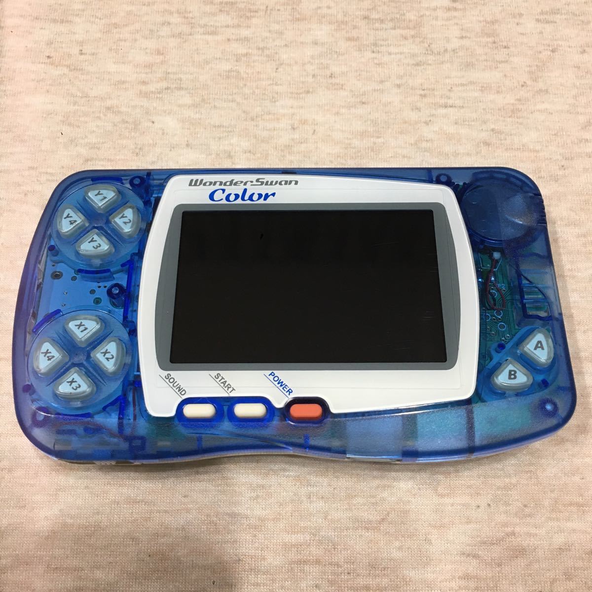 国産最新品 画面美品◇クリスタルブルー本体◇新バックライトIPS液晶