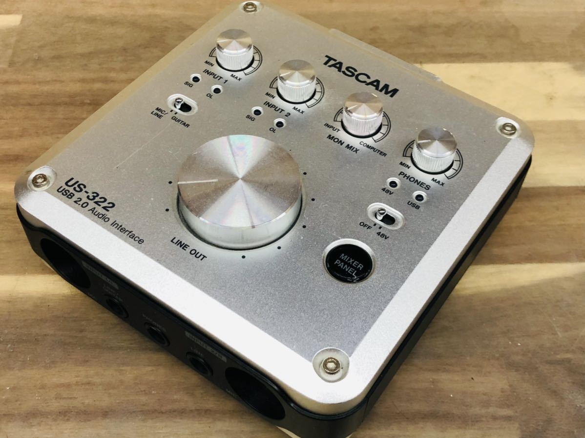 ☆TASCAM USB オーディオインターフェース タスカム US-322☆ 商品细节