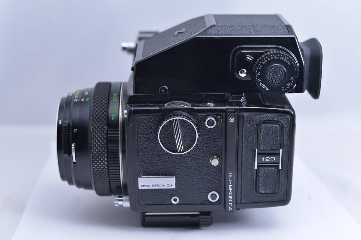 #8103 Bronica ETR Zenzanon MC 75mm 50mm F2.8 150mm F3.5 ブロニカ 中判フィルムカメラ レンズ3本セット_画像2