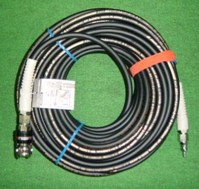 マッハ GHAL-630 スイングカプラ付高圧用スーパ-スムージーホース φ6x30m 黒 新品 フジマック GHAL630