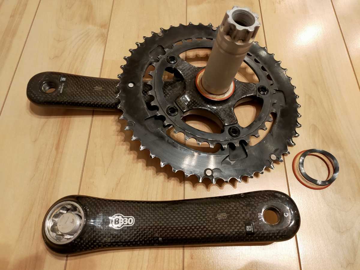 FSA K-FORCE LIGHT カーボン クランク 50/34T 170mm BB30 CK FSA K-FORCE LIGHT カーボン クランク 50/34T 170mm BB30 CK