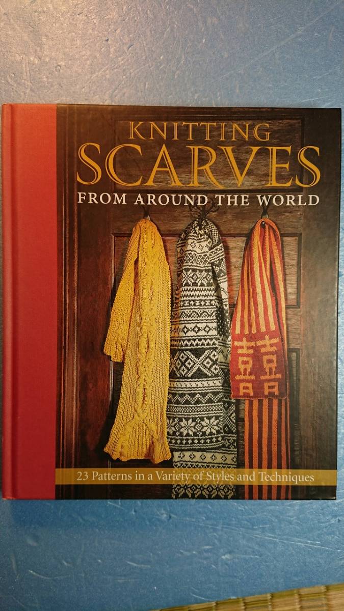 英語手芸「世界のスカーフを編むKnitting Scarves from around the World」Kari Cornell編_画像1