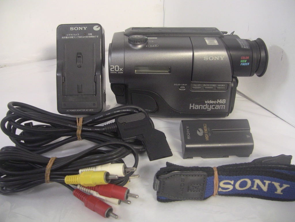 8mmテープ再生できます！【動作確認済み】 SONY Hi8ビデオカメラ CCD