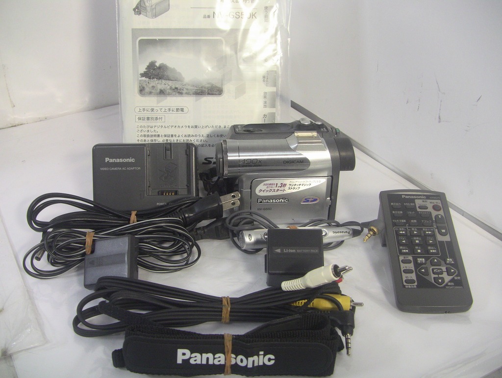 贅沢  NV-GS50 ビデオカメラ Panasonic miniDVのダビングに！ ビデオカメラ