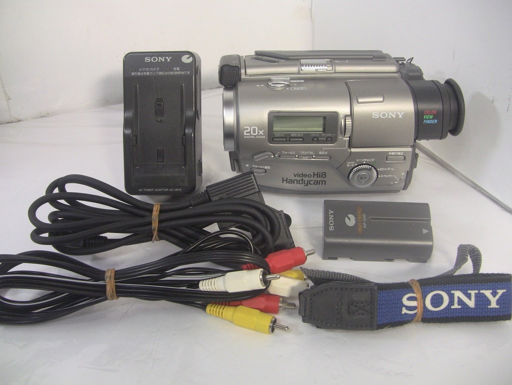 カメラ ビデオカメラ 楽天1位】 CCD-TR2 動作OK ダビング SONY Hi8ビデオカメラ 8ミリ 