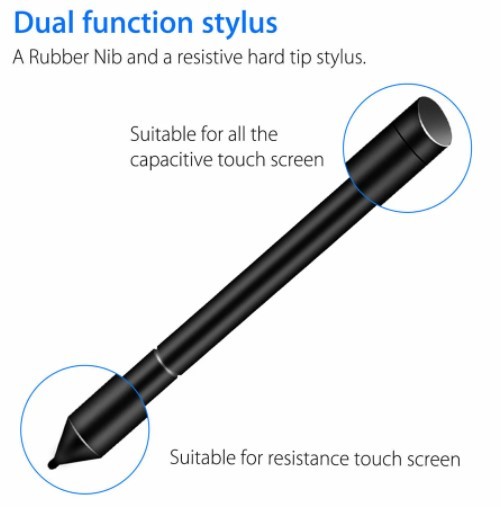  touch screen pen,14cm, universal,2 in 1, dual head, resistance power, Raver pen ., tablet 