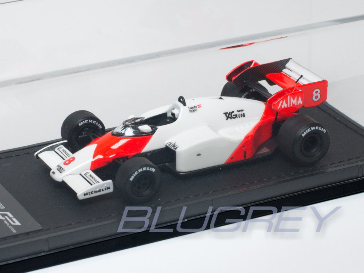 GP REPLICAS 1/43 マクラーレン F1 MP4/2 ホンダ 1984 #8 ニキ・ラウダ ワールドチャンピオン McLAREN HONDA NIKI LAUDAの画像1