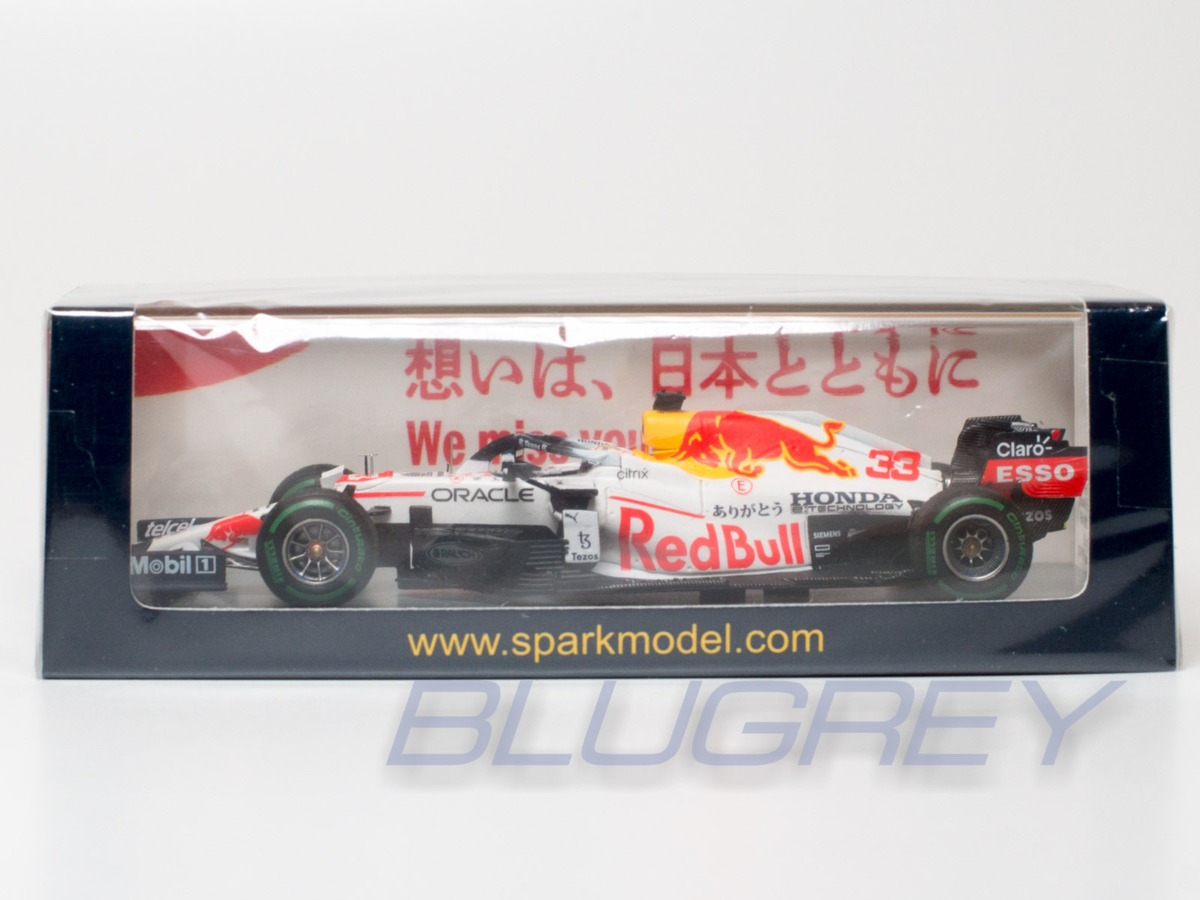 直販オンラインストア スパーク1/43 レッドブルホンダRB16B ありがとう