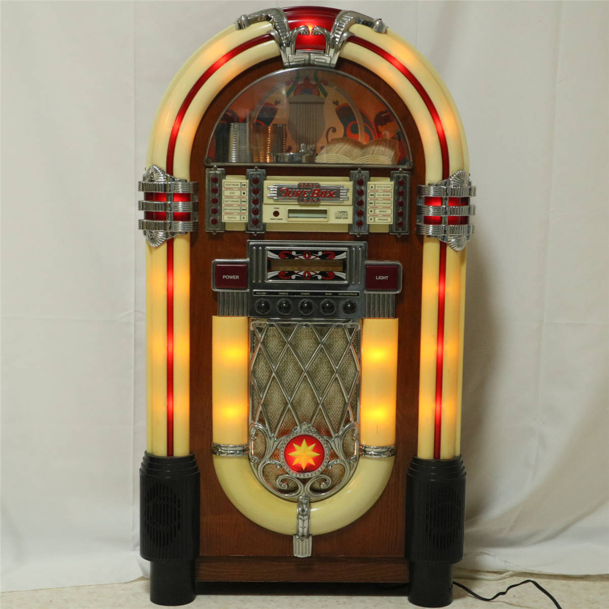 ジュークボックス型ラジオ(ジャンク)