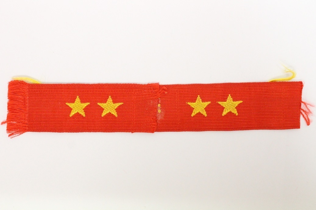 日本陸軍 階級章 織ネーム 襟章用 リボン 4点 レターパックライト可 0330S19r_画像2