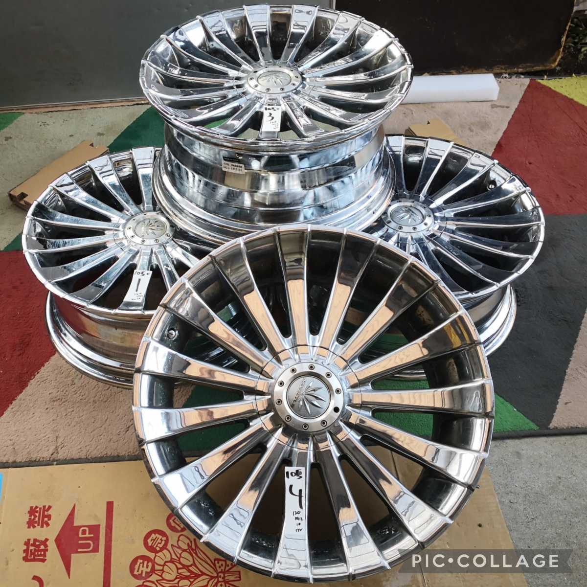 MYRTLE CRIMSON 20インチ マーテル クリムソン Yahoo!オークション - CRIMSON MYRTLE 20インチ 8.5J 9.5J(+25