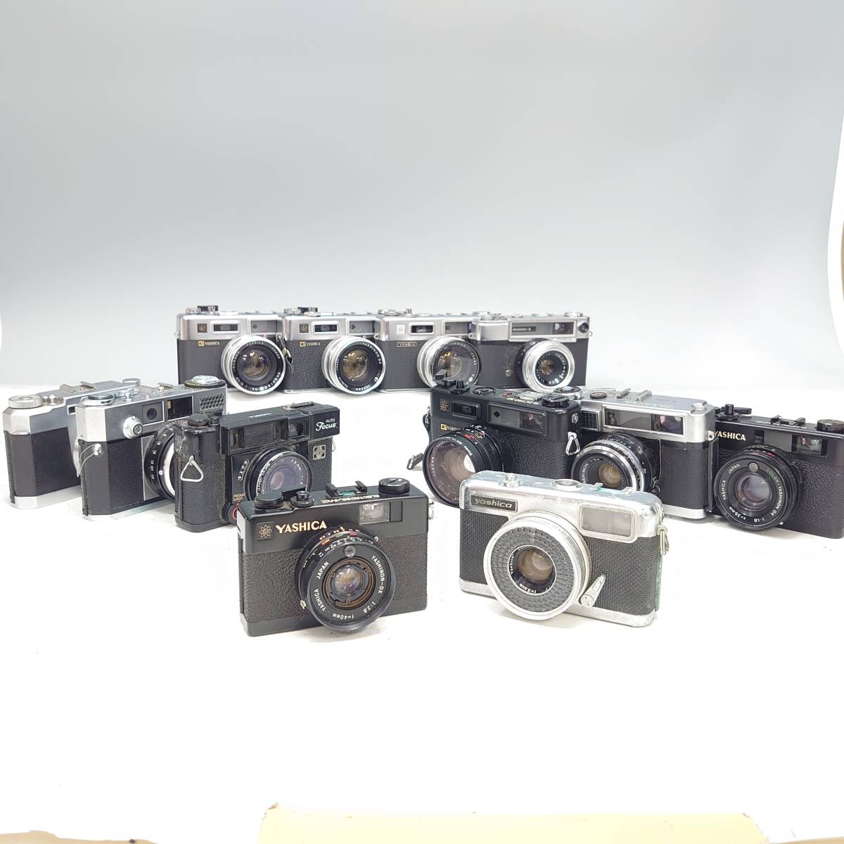R-114:【YASHICA・AIRES】レンズ一体型カメラ ヤシカ 10点・アイレス