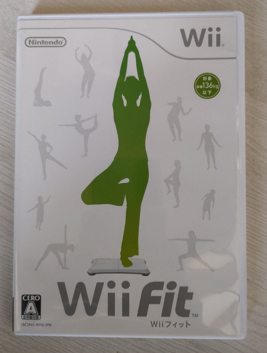Wii Fit セット（Fit は箱無し+ソフト）