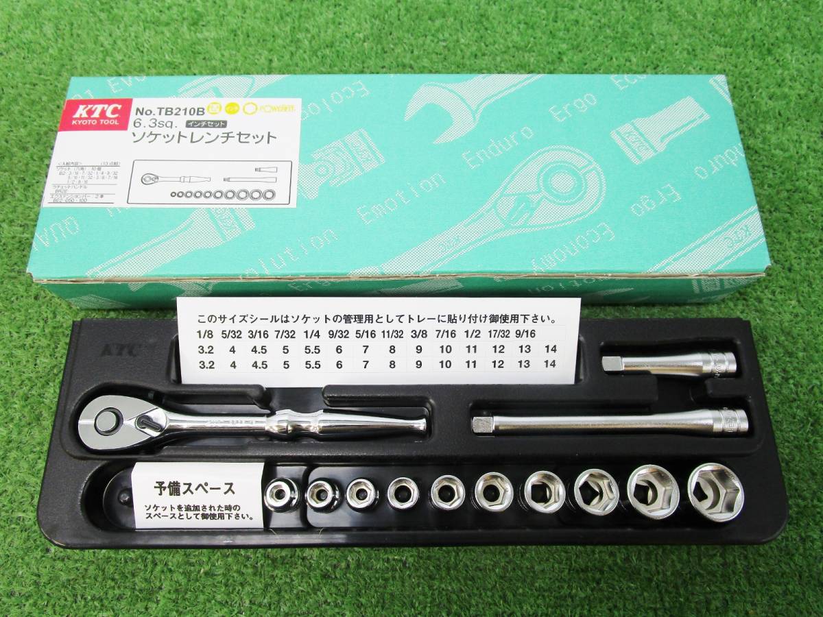 京都機械工具(KTC) ソケット レンチセット TB415BX 差込角:12.7mm 21点 1セット
