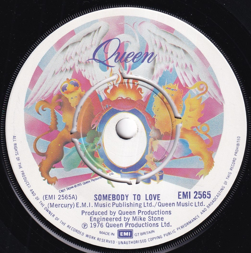 ◆UKorg7”s!◆QUEEN◆SOMEBODY TO LOVE/WHITE MAN◆