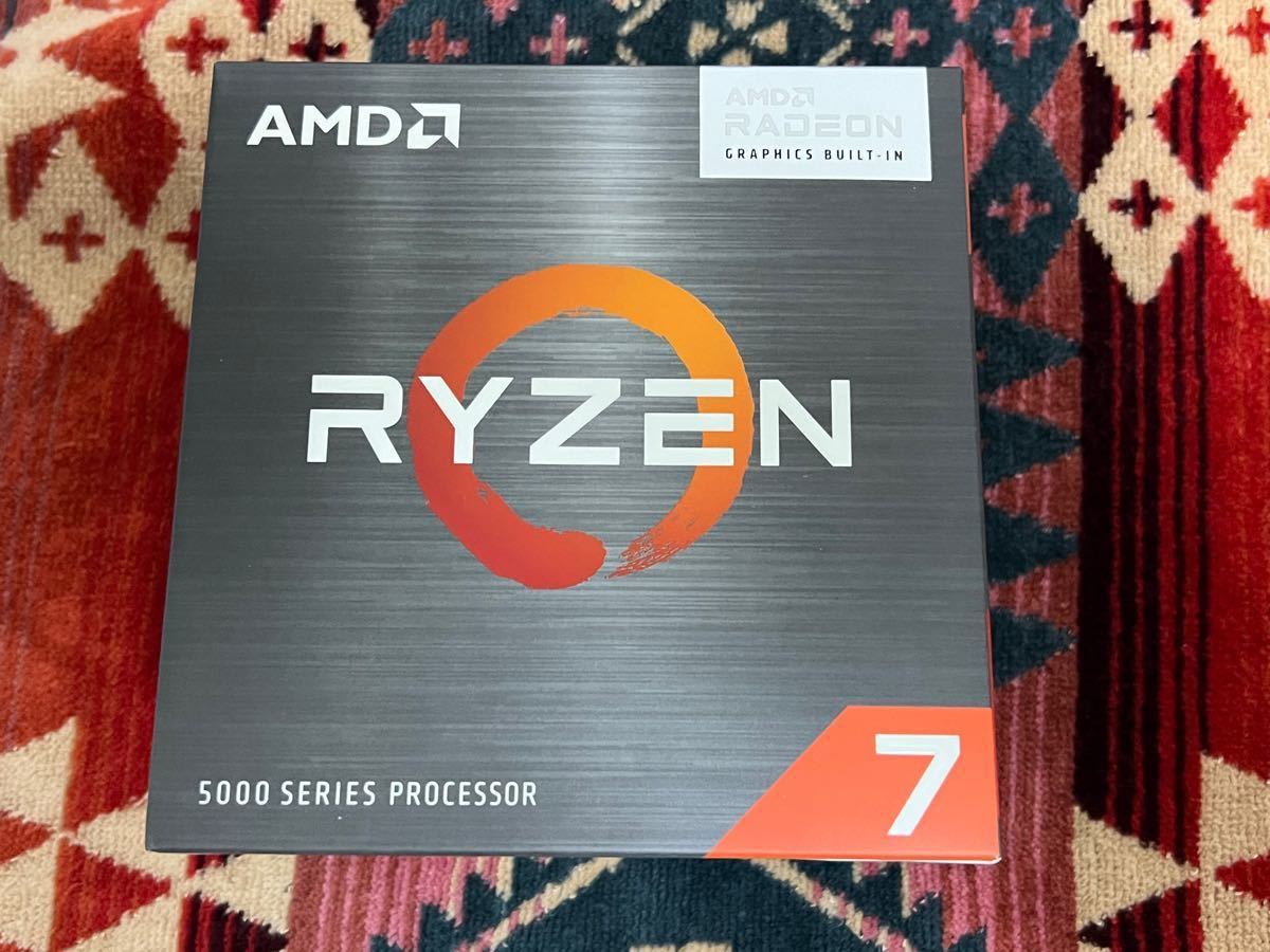 新品未開封　AMD  CPU Ryzen 7 5700G 納品書付き