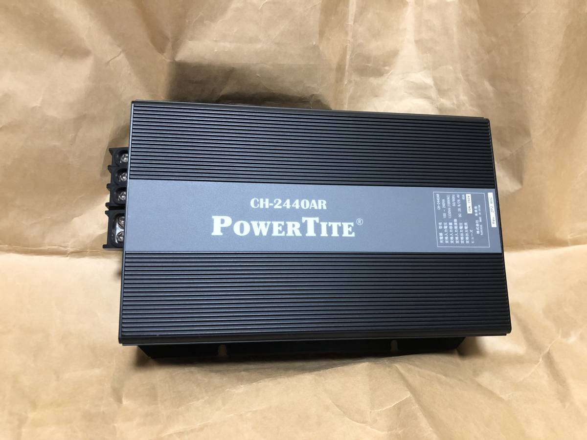 POWER TITE 未来舎バッテリー充電器24v ＊美品基板交換品_画像1