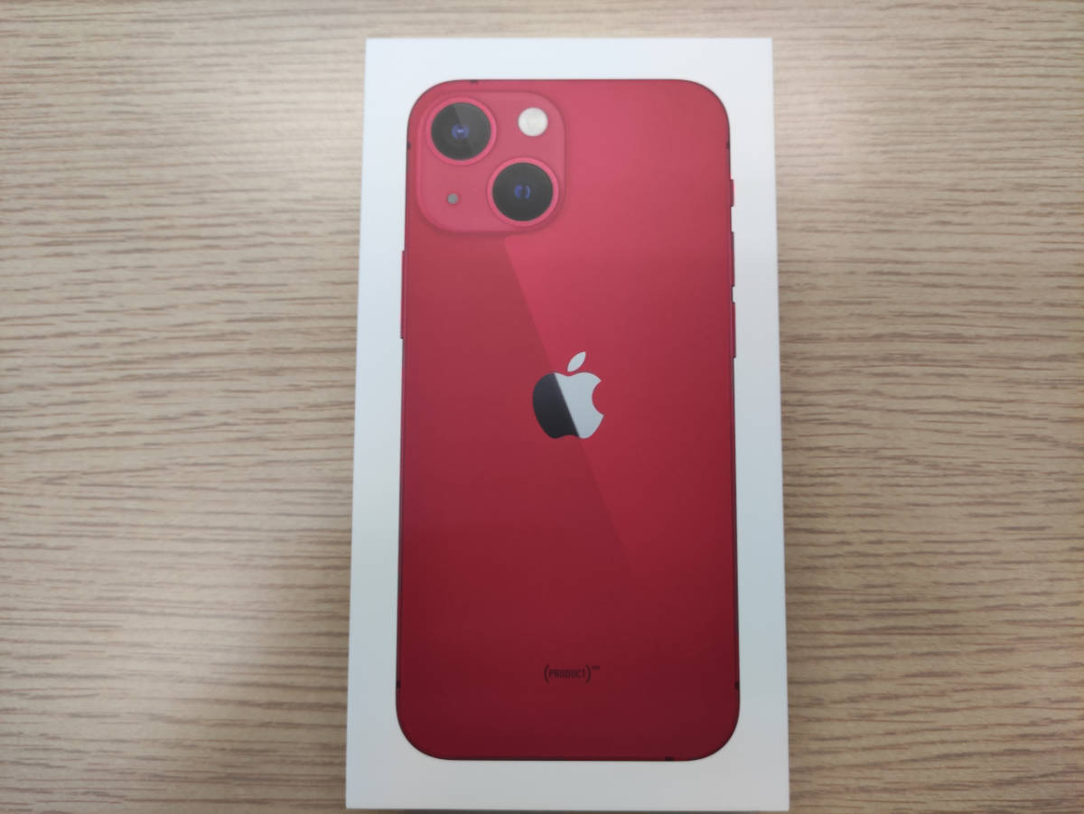 完売 iPhone 13 mini レッド 128 GB SIMフリー ほぼ未使用品 sitedev